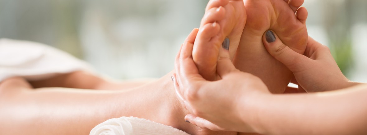 Reflexology treatment